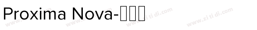 Proxima Nova字体转换